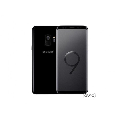 Смартфон Samsung Galaxy S9 SM-G960 DS 64GB Black (SM-G960FZKD)