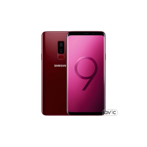 Смартфон Samsung Galaxy S9+ SM-G965 DS 64GB Red (SM-G965FZRD)