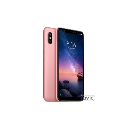 Смартфон Xiaomi Redmi Note 6 Pro 6/64GB Rose Gold