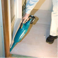 Пылесос строительный Makita аккумуляторный LXT, 18В, 650мл (без АКБ) (DCL180Z)