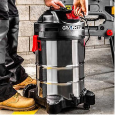 Пылесос строительный SPARKY GRAPHITE промышленный, 1500 Вт, розетка 220В - 2000Вт (59G607)
