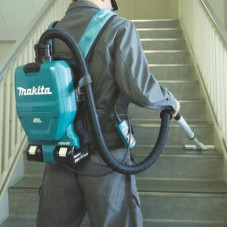 Пылесос строительный Makita аккумуляторный ранцевого типа LXT, 18В + 18В (DVC260Z)