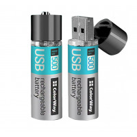 Аккумулятор ColorWay AA USB 1200 мАч 1.5 (CW-UBAA-02)