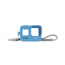 Чехол GoPro Sleeve и Lanyard Blue (AJSST-003)