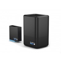 Зарядное устройство для двух аккумуляторных батарей HERO6/7/8 GoPro Dual Battery Charger+Battery (AJDBD-001-EU)