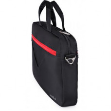 Сумка для ноутбука Vinga 15.6 NB250BR black-red (NB250BR)