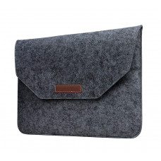 Чехол-карман из фетра для ноутбука 12 Black