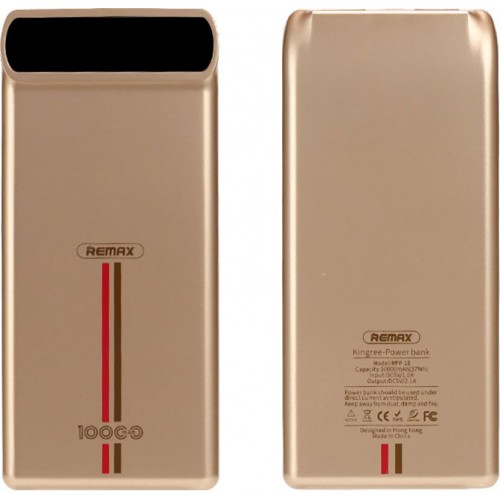 Power Bank Remax Kincree RPP-18 10000 mah Gold