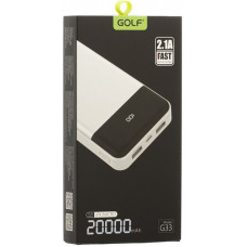 Power Bank GOLF 20000 mAh G33 Li-pol White