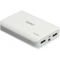 Power Bank TOTO TBG-23 7800 mAh 2USB 3,1A Li-Ion White