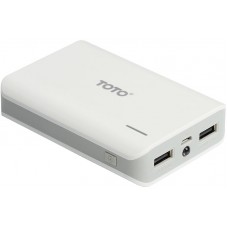 Power Bank TOTO TBG-23 7800 mAh 2USB 3,1A Li-Ion White