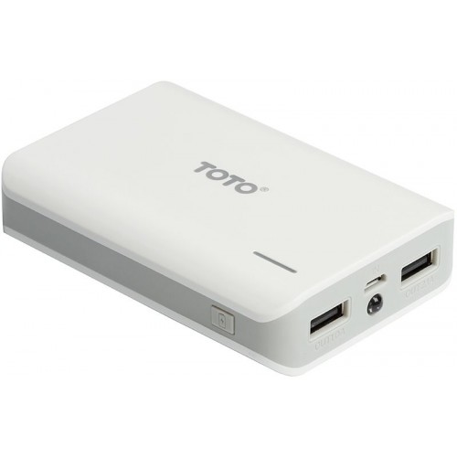 Power Bank TOTO TBG-23 7800 mAh 2USB 3,1A Li-Ion White