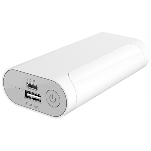 Power Bank GOLF 5000 mAh GF-D12GB 2.1A Li-pol White