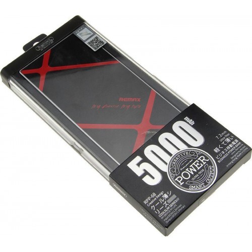 Power Bank Remax Smile Series RPP-68 5000 mah Black/Red