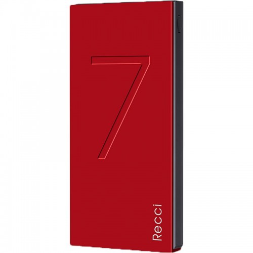 Power Bank Recci RS-7000 Seven Power IQ 1A/2,1А Li-Pol 7000 mAh Red