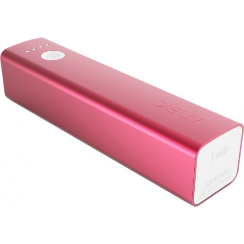 Power Bank VINSIC VSPB101 Li-pol 3200 mAh Red