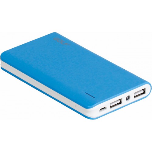 Power Bank GOLF 11000 mAh G13 3,1A Li-Pol Blue