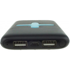 Power Bank Recci RK-7000 Power IQ 2,1А Li-Pol 7000 mAh Black