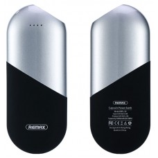 Power Bank Remax Capsule Series 5000 mah Silver