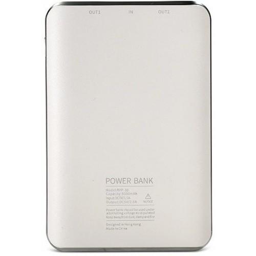 Power Bank Remax Tiger RPP-33 5000 mAh White