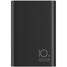 Power Bank Solove A9s Portable Metallic 10000mAh Black