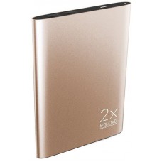 Power Bank Solove A8 Portable Metallic 20000mAh Gold