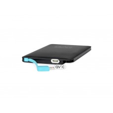 Внешний аккумулятор-кредитка Elari PowerCard 2500 мАч (Black)