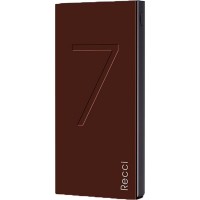 Power Bank Recci RS-7000 Seven Power IQ 1A/2,1А Li-Pol 7000 mAh Brown
