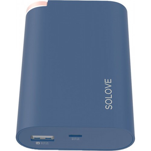 Power Bank Solove AirS 8000mAh External Normal edition Dark blue