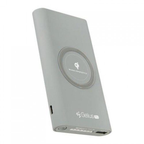 Power Bank Gelius Pro Incredible (Wirelles) 10000mAh 2.1A Grey (65150)