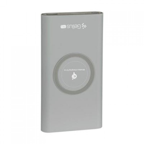 Power Bank Gelius Pro Incredible (Wirelles) 10000mAh 2.1A Grey (65150)