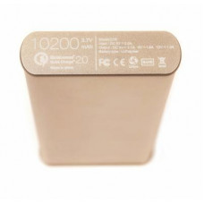 Power Bank PowerPlant Q1S, Quick-Charge 2.0, 10200mAh Gold (DV00PB0005G)
