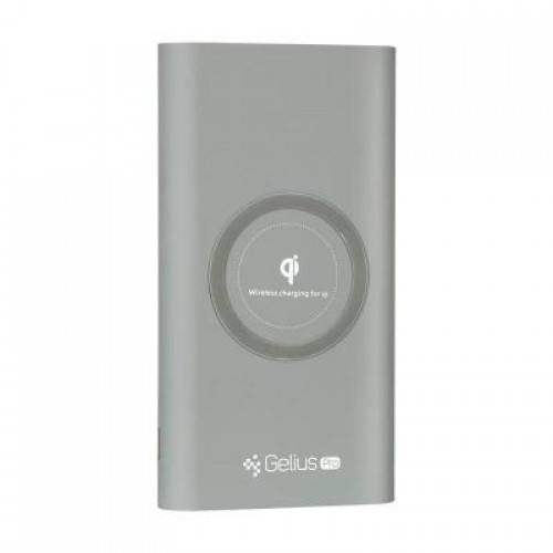 Power Bank Gelius Pro Incredible (Wirelles) 10000mAh 2.1A Grey (65150)