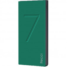 Power Bank Recci RS-7000 Seven Power IQ 1A/2,1А Li-Pol 7000 mAh Green