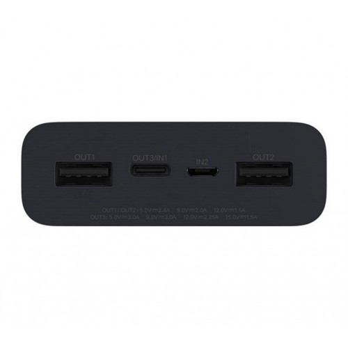 Внешний аккумулятор (Power Bank) ZMI Power Bank Aura 20000mAh Black QB822