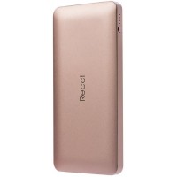 Power Bank Recci RN-10000 Noble Power IQ 2,1А Li-Pol 10000 mAh Gold