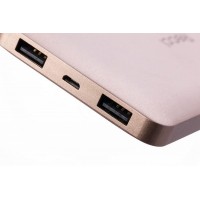 Power Bank Recci RN-10000 Noble Power IQ 2,1А Li-Pol 10000 mAh Gold