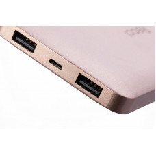 Power Bank Recci RN-10000 Noble Power IQ 2,1А Li-Pol 10000 mAh Gold