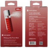 Power Bank Rock Space Spray mist 2500mAh Red