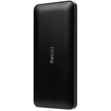 Power Bank Recci RN-10000 Noble Power IQ 2,1А Li-Pol 10000 mAh Black