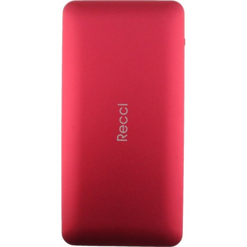 Power Bank Recci RN-10000 Noble Power IQ 2,1А Li-Pol 10000 mAh Red