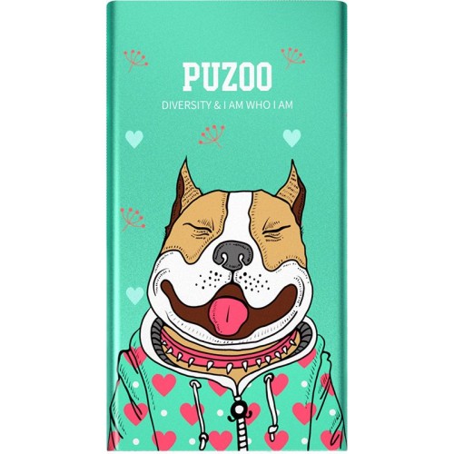 Power Bank PUZOO Artdog 6000Mah Green Baby