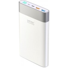 Power Bank VINSIC VSPB303 QC 3.0 Li-pol 20000 mAh White