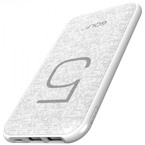 Power Bank GOLF 5000 mAh G24 2.1A Li-pol White