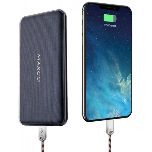 Power Bank Maxco MP-10000A Phantom Power IQ 2,1А Li-Pol 10000 mAh Blue