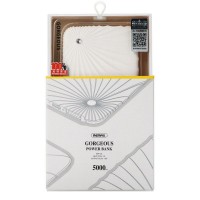 Power Bank Remax Gorgeous RPP-26 5000 mah White