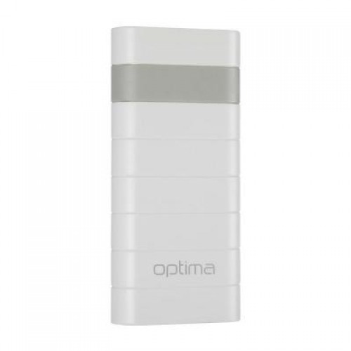 Power Bank Optima Promo Series OP-12 12000mAh White (63178)