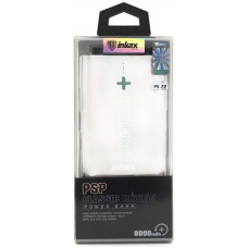 Power Bank INKAX 8000 mAh PV-22 3.1A Li-Pol White