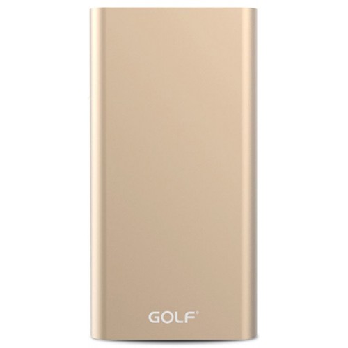 Power Bank GOLF 10000 mAh Edge 10 Li-pol Gold