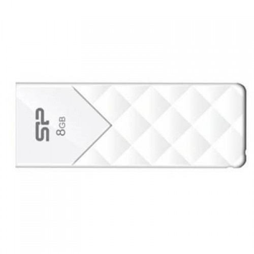 Флешка Silicon Power 8Gb Ultima U03 White (SP008GBUF2U03V1W)